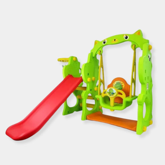 Dino Swing & Slide with Basketball Ring CHD-171
