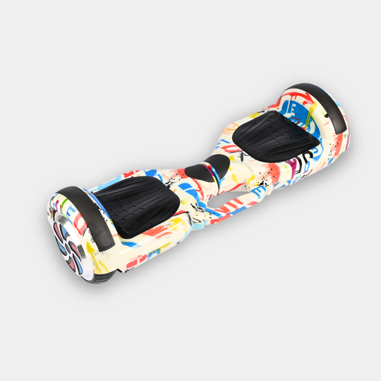 Electric 6.5-Inch Self-Balancing Hoverboard with Bluetooth and LED Lights