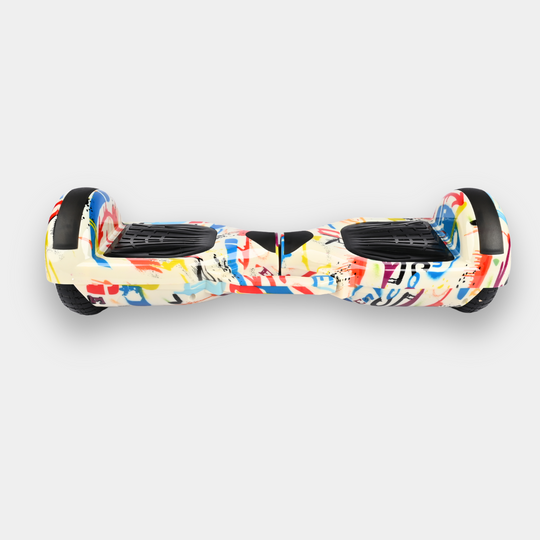 Electric 6.5-Inch Self-Balancing Hoverboard with Bluetooth and LED Lights
