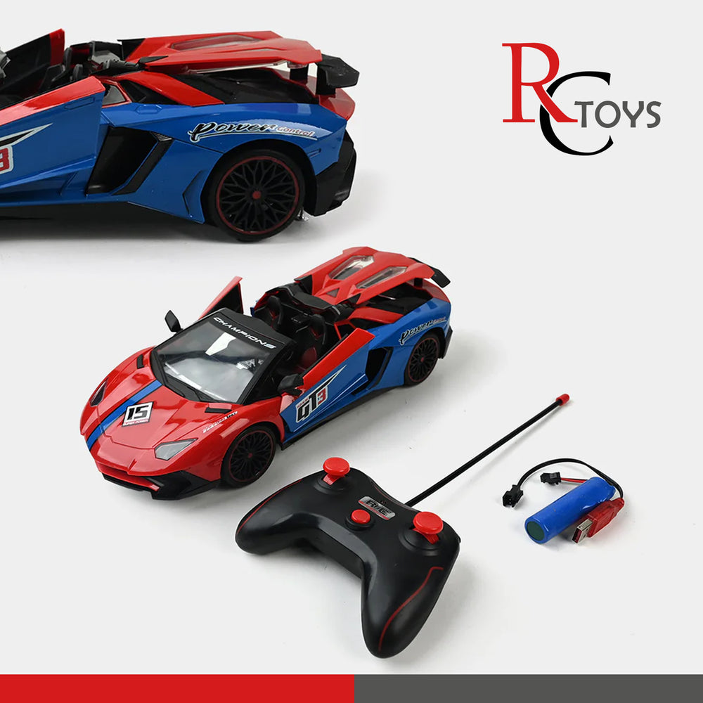 Remote-Controlled Convertible Racing Car For Kids