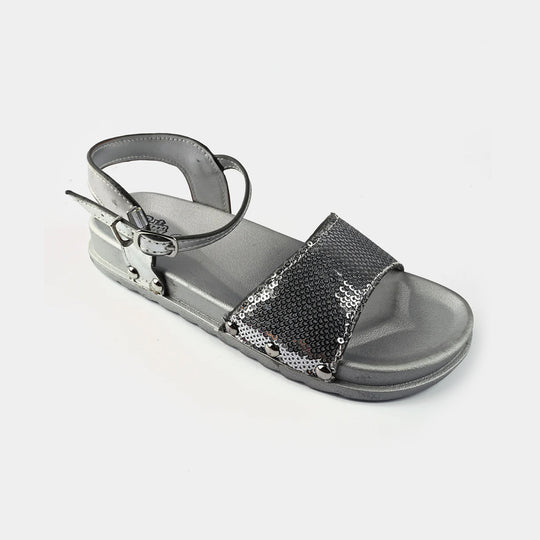 Girls Sandal SA-34-SILVER