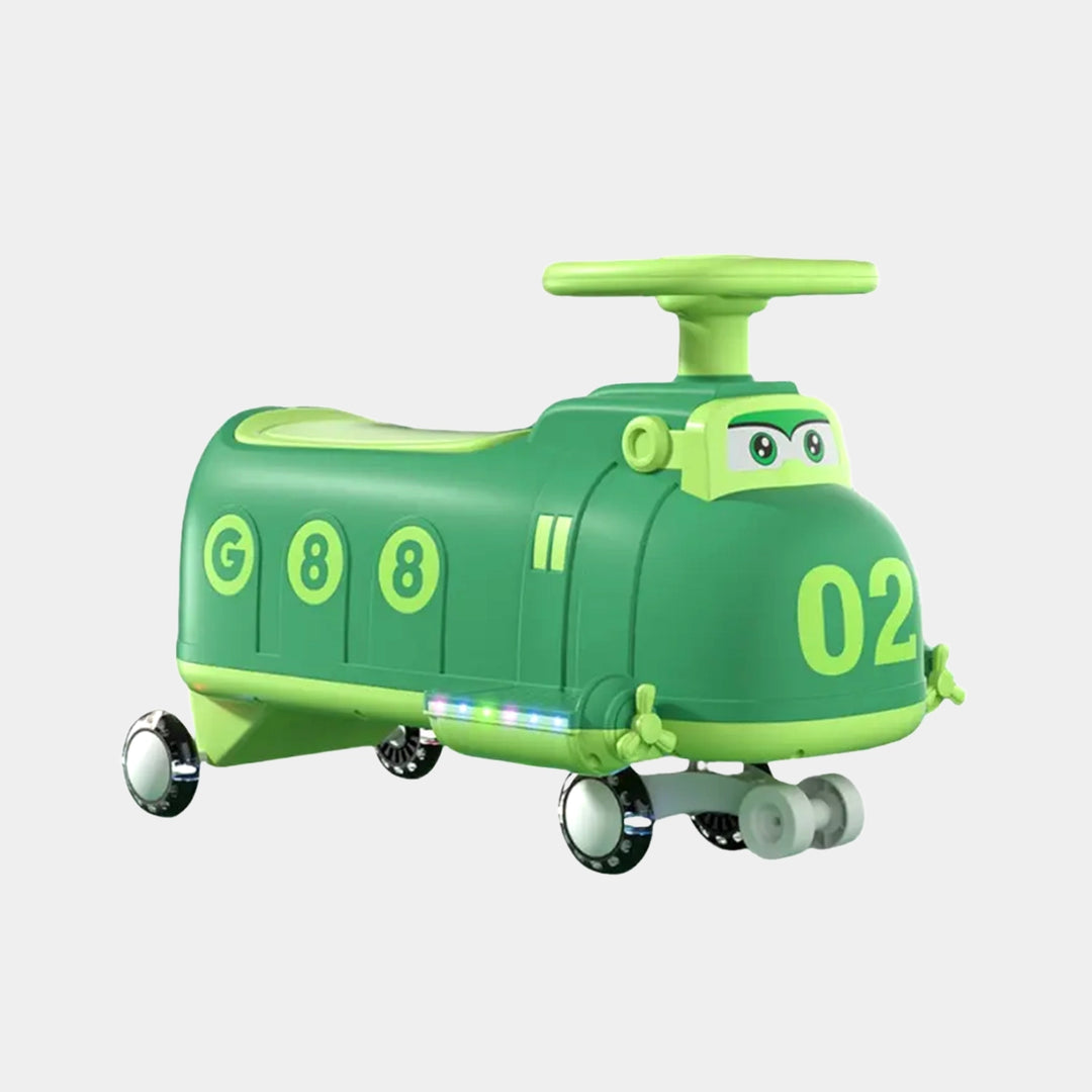 Ride-on Twisting Car for Kids - Green