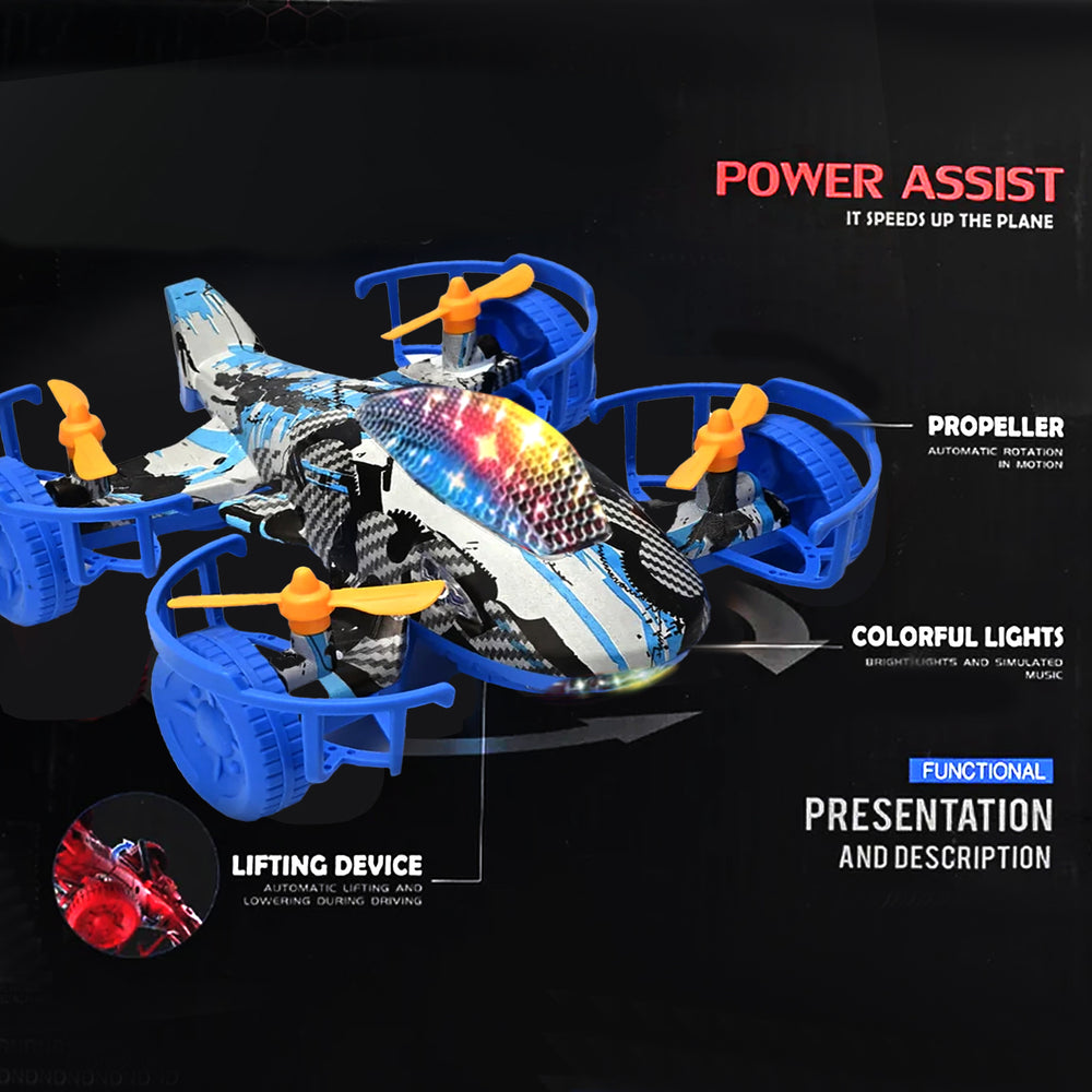 Shark Electric Plane – Lights & Music for Kids