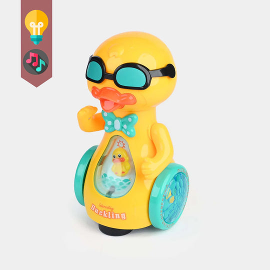 Musical Duckling Toy with Light & Music for Kids