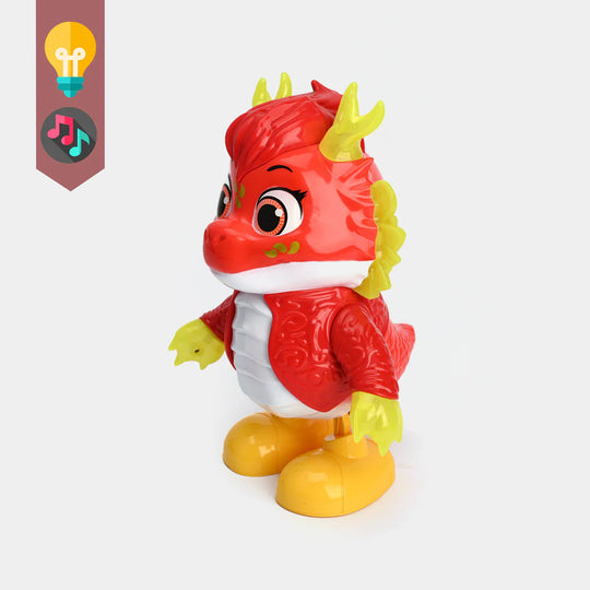 Dinosaur With Light & Music For Kids