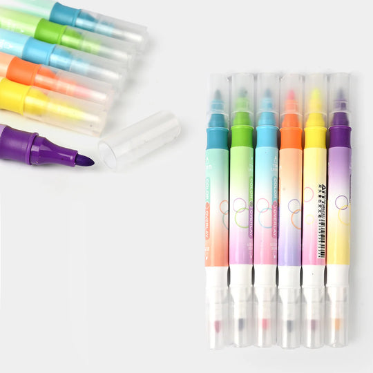 Art Markers, Highlighter | 6PCs