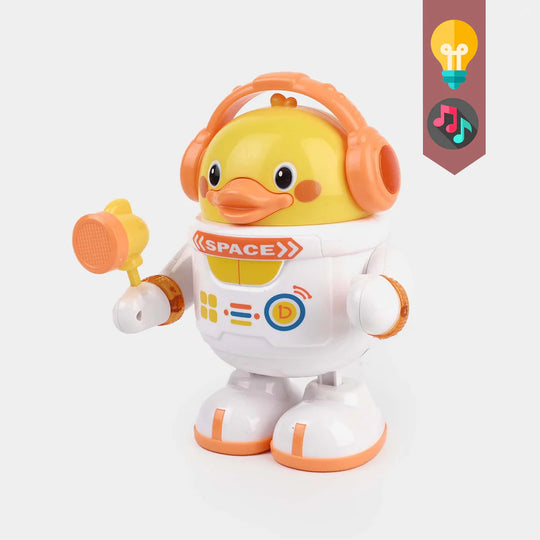 Dancing Space Duck with Light& Musical Toy