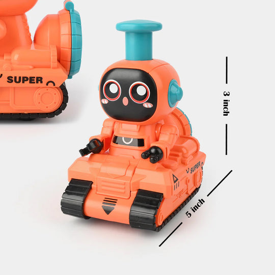 Press And Go - Cute Robot Vehicle For Kids