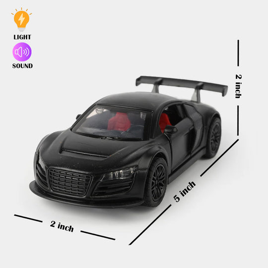 Die-Cast Model Car with Light & Sound for Kids