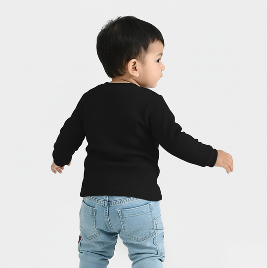 Infant Boys Jersey/Terry T-Shirt Amazing Nephew-BLACK