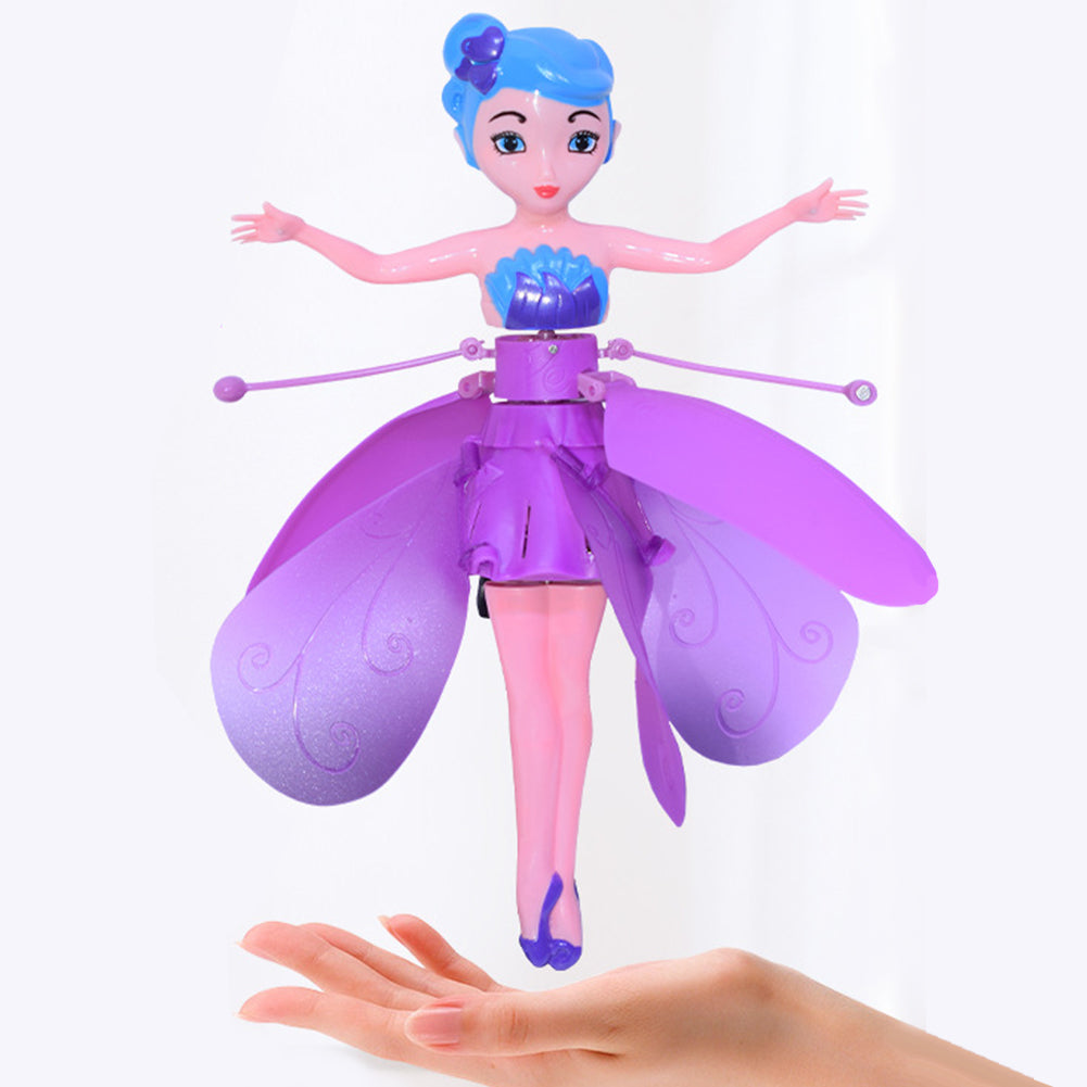 AIRCRAFT FLYING DOLL FOR KIDS - PURPLE