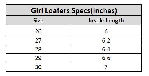 Girls Loafer JV-01-Purple