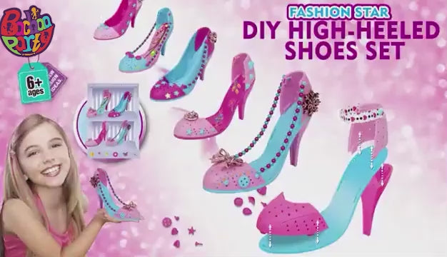 DIY High Heeled Toy Shoes For Kids