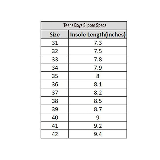 Teens Boys Slides 11-92-NAVY