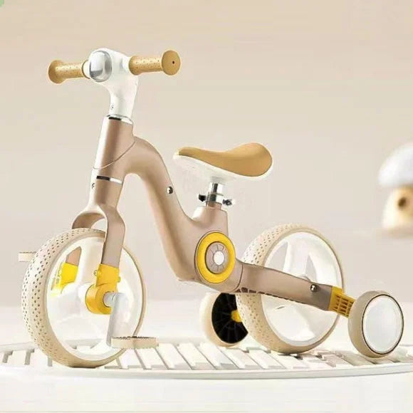 Anti-Rollover Sliding Tricycle Balance 3-Wheeler | 189 Brown