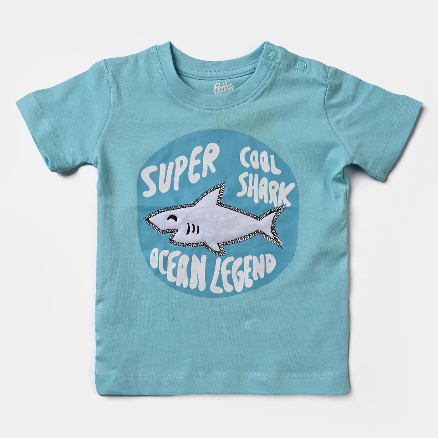 Infant Boys Cotton Jersey T-Shirt Super Cool Shark-T. Breeze