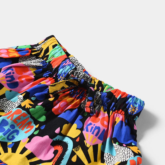 Infant Girls Viscose Short Skirt Sunshine-Multi