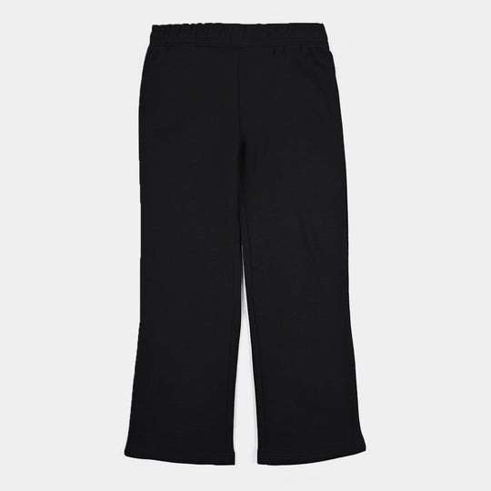 Teens Girls Fleece Co-Ord Set - Simplicite-BLACK