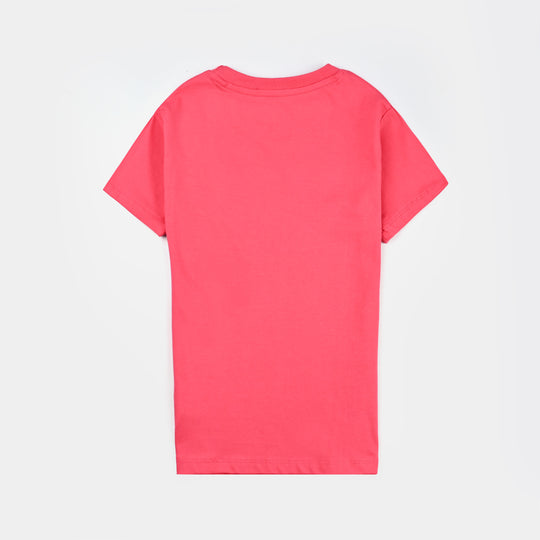 Girls Cotton Jersey T-Shirt H/S