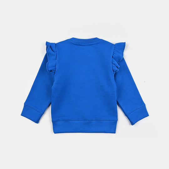 Infant Girls Cotton Terry Sweatshirt Character