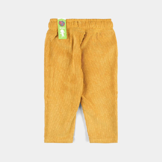 Infant Girls Corduroy Pant Star-Musturd