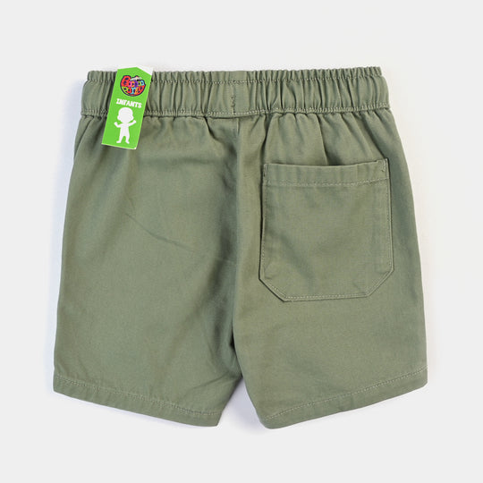 Infant Boys Cotton Twill Short Beep Beep