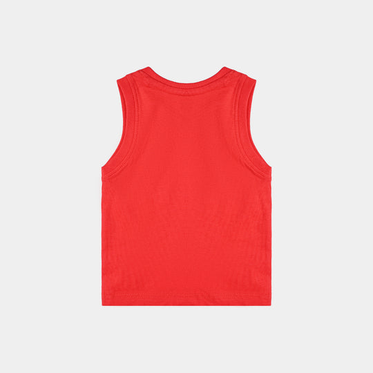 Infant Boys Cotton Jersey Sando Vacay Mood-H.R.Red