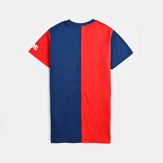 Boys Cotton Jersey T-Shirt H/S SM 1962-HR.Red