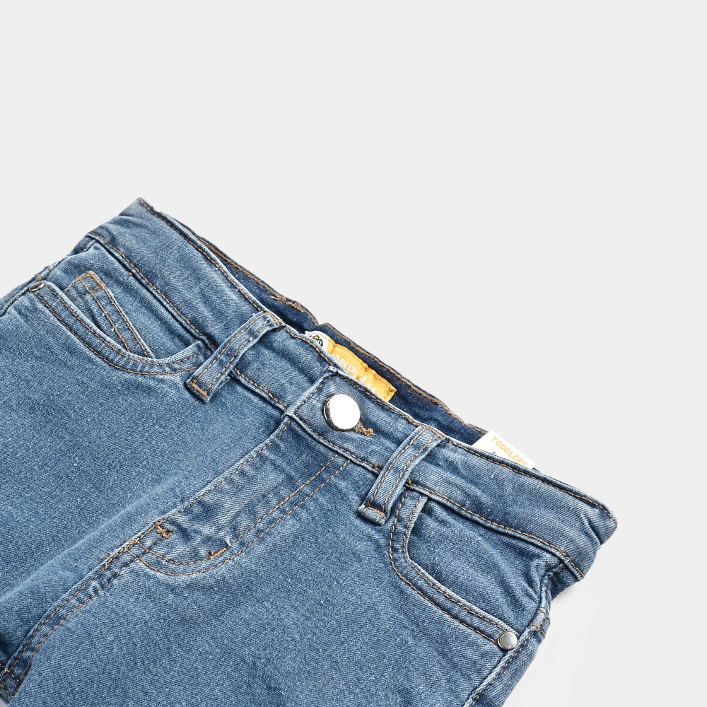 Boys Denim Stretch Pant Game Time-Ice Blue