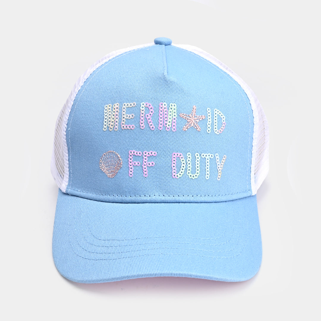 GIRLS SUN PROTECTION STYLISH CAP/HAT