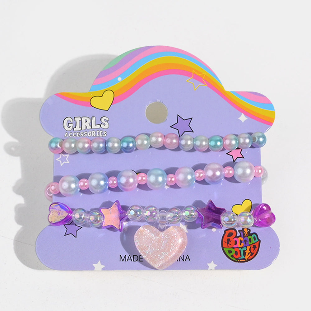 Girls Charm Beaded Bracelets
