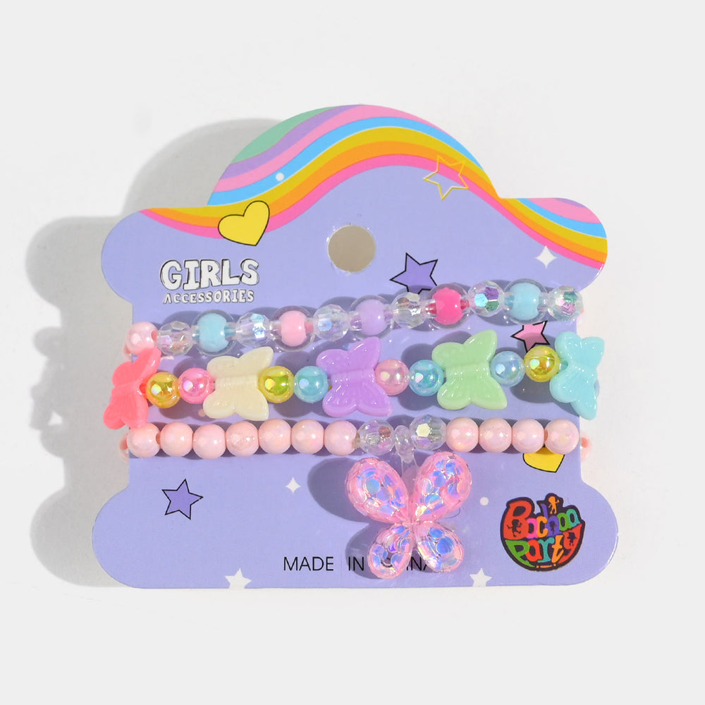 Girls Charm Beaded Bracelets