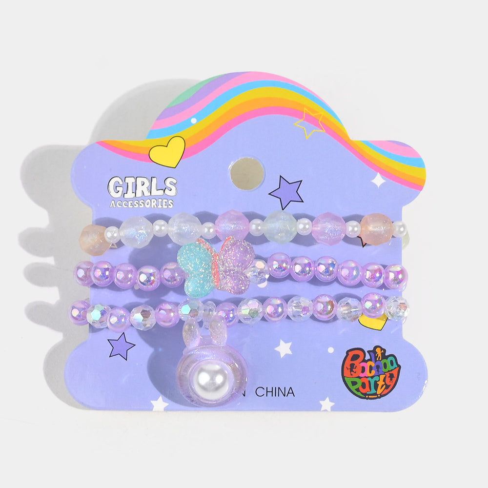 Girls Charm Beaded Bracelets