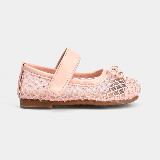 Girls Pumps 104-2-Pink
