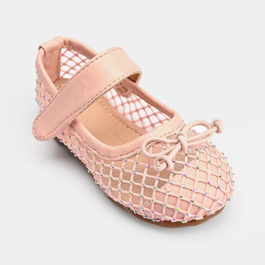 Girls Pumps 104-2-Pink