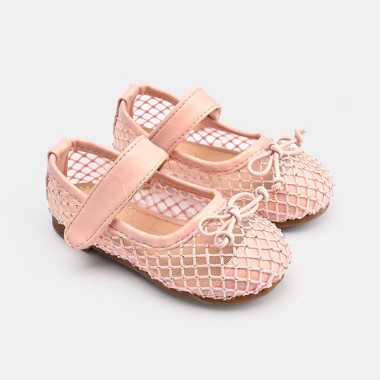 Girls Pumps 104-2-Pink