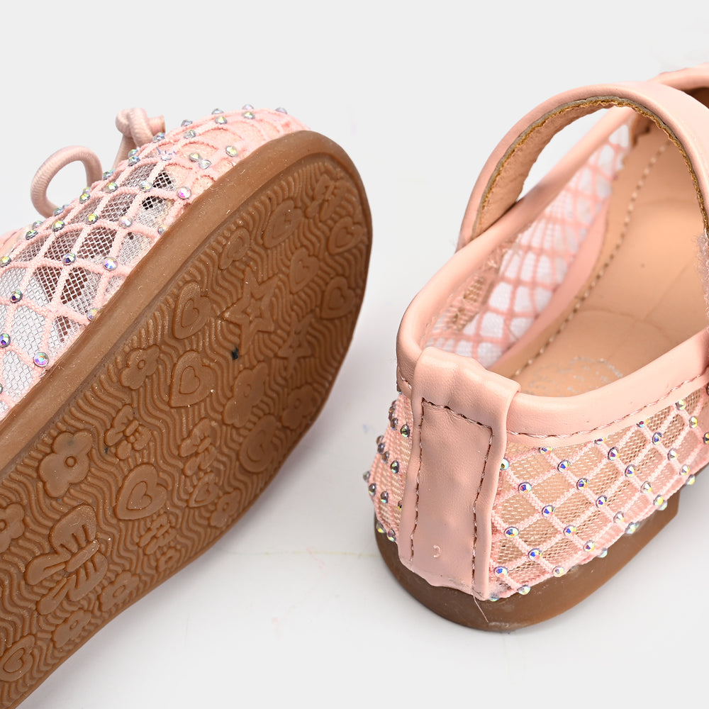 Girls Pumps 104-2-Pink