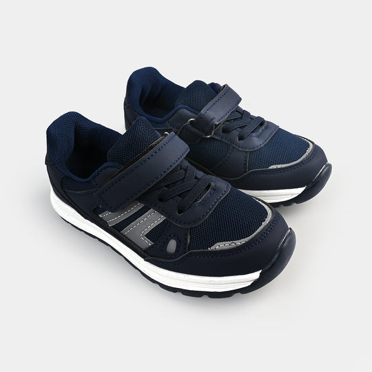 Boys Joggers 1016-1-Navy/Grey