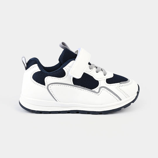 Boys Joggers 1016-4-White/Navy