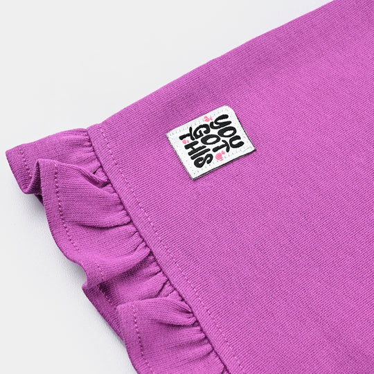 Girls Cotton Terry Short YOU GOT THIS