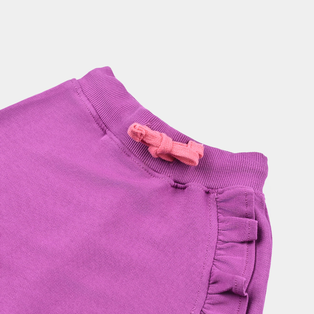 Infant Girls Cotton Terry Short YOU GOT THIS
