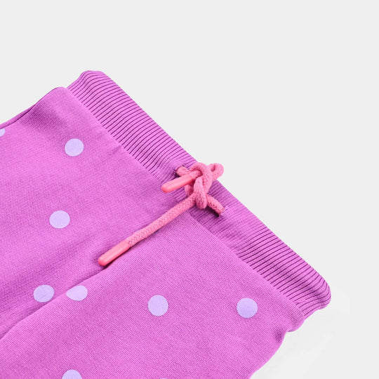 Infant Girls Cotton Terry Sleeping Pyjama TEDDY BEAR