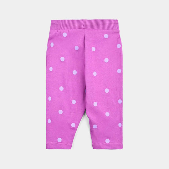 Infant Girls Cotton Terry Sleeping Pyjama TEDDY BEAR