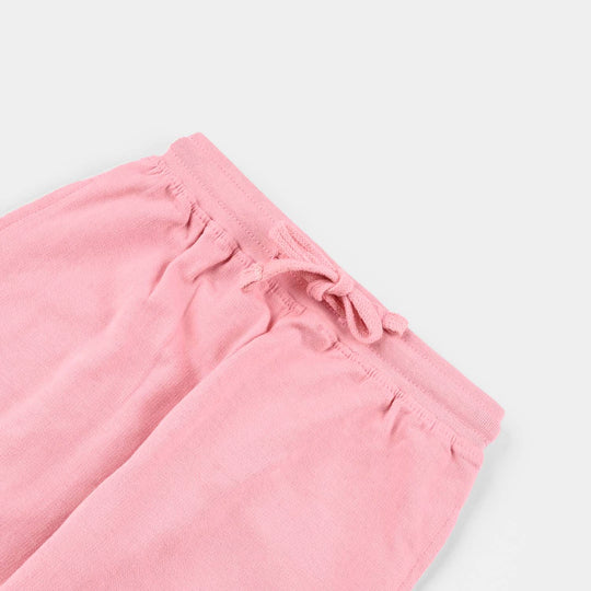 Girls Jersey Pyjama Basic-C Pink