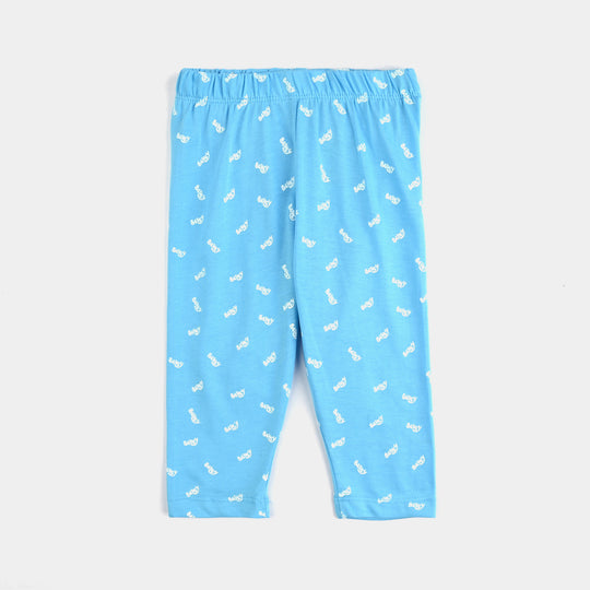 Infant Boys Poly Cotton Jersey Night Suit Bluey