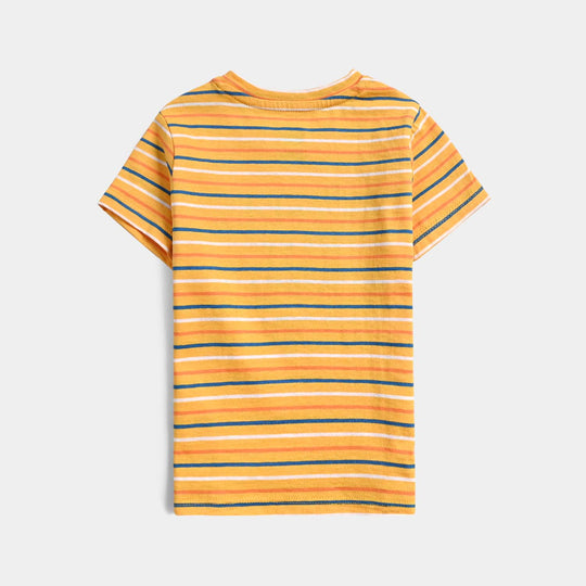 Infant Boys Cotton Interlock  Suit Mommy & Daddy-Yarn.Dyed