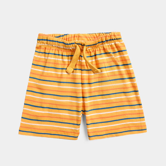 Infant Boys Cotton Interlock  Suit Mommy & Daddy-Yarn.Dyed