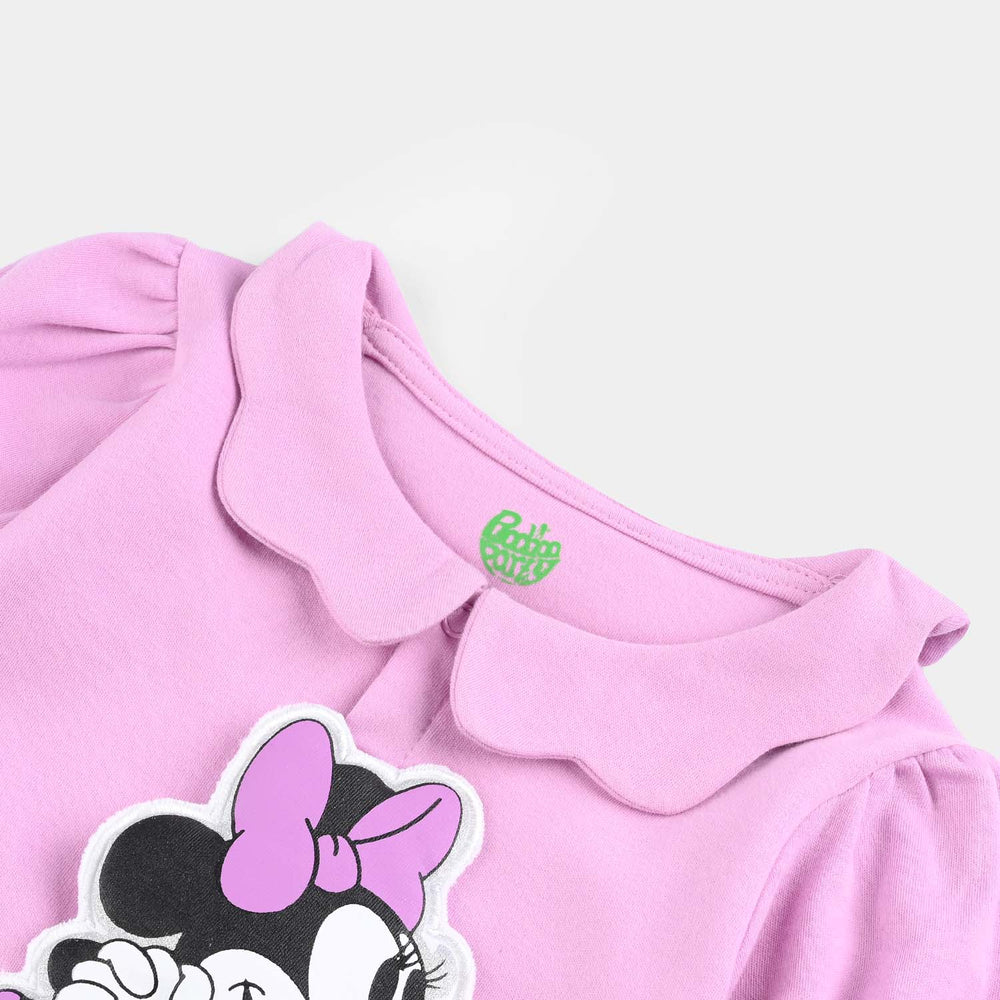 Infant Girls Cotton Interlock Romper