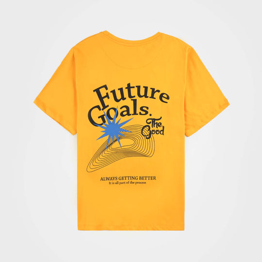 Teen Boys Cotton Jersey T-Shirt Goals-Citrus