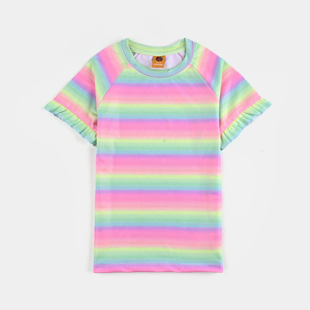Girls Micro Fiber 2Piece FLORENT GLITER-Multi